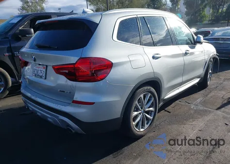 2019 BMW X3 Sdrive30I z USA, uszkodzony, nr VIN 5UXTR7C53KLE98183
